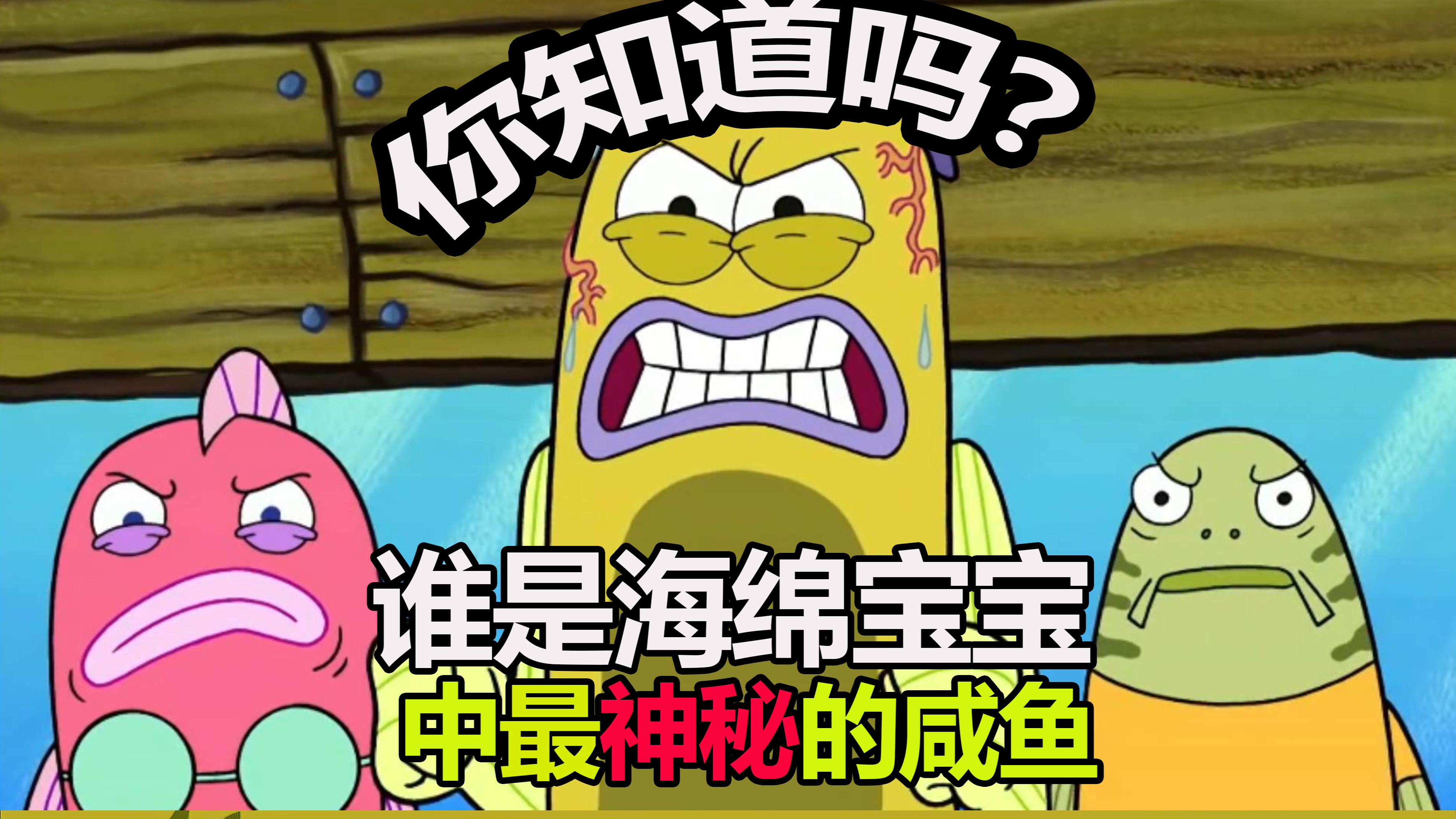 海绵宝宝唯一被喂汉堡的男人,表面老实,其实内心有许多小秘密