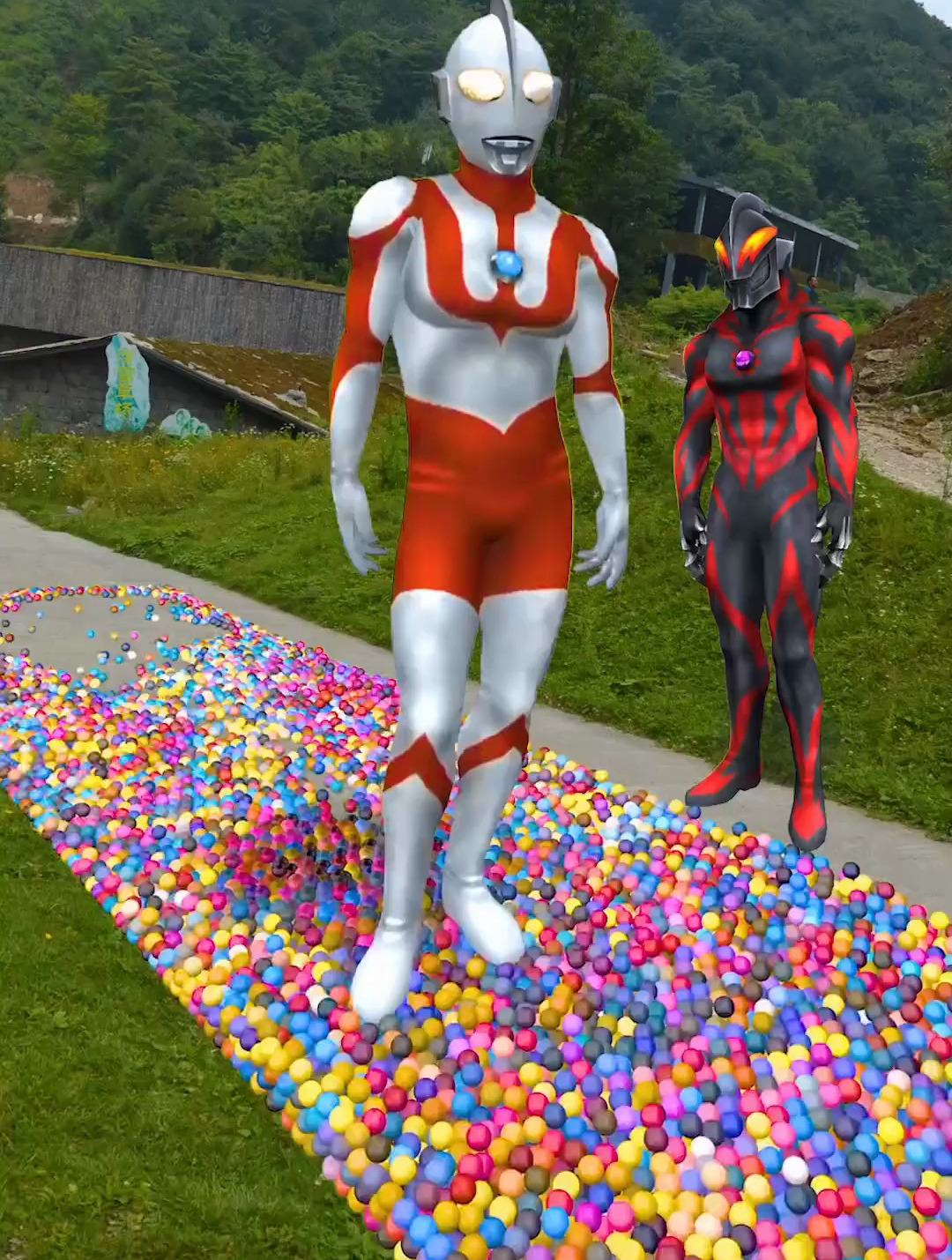 贝利亚挑战看头部猜奥特曼