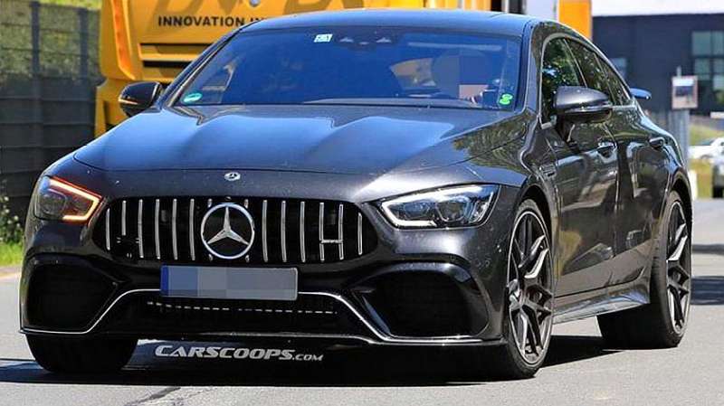 这车3秒破百？梅赛德斯-AMG GT73e谍照！动力超帕拉梅拉,汽车,车评,好看视频