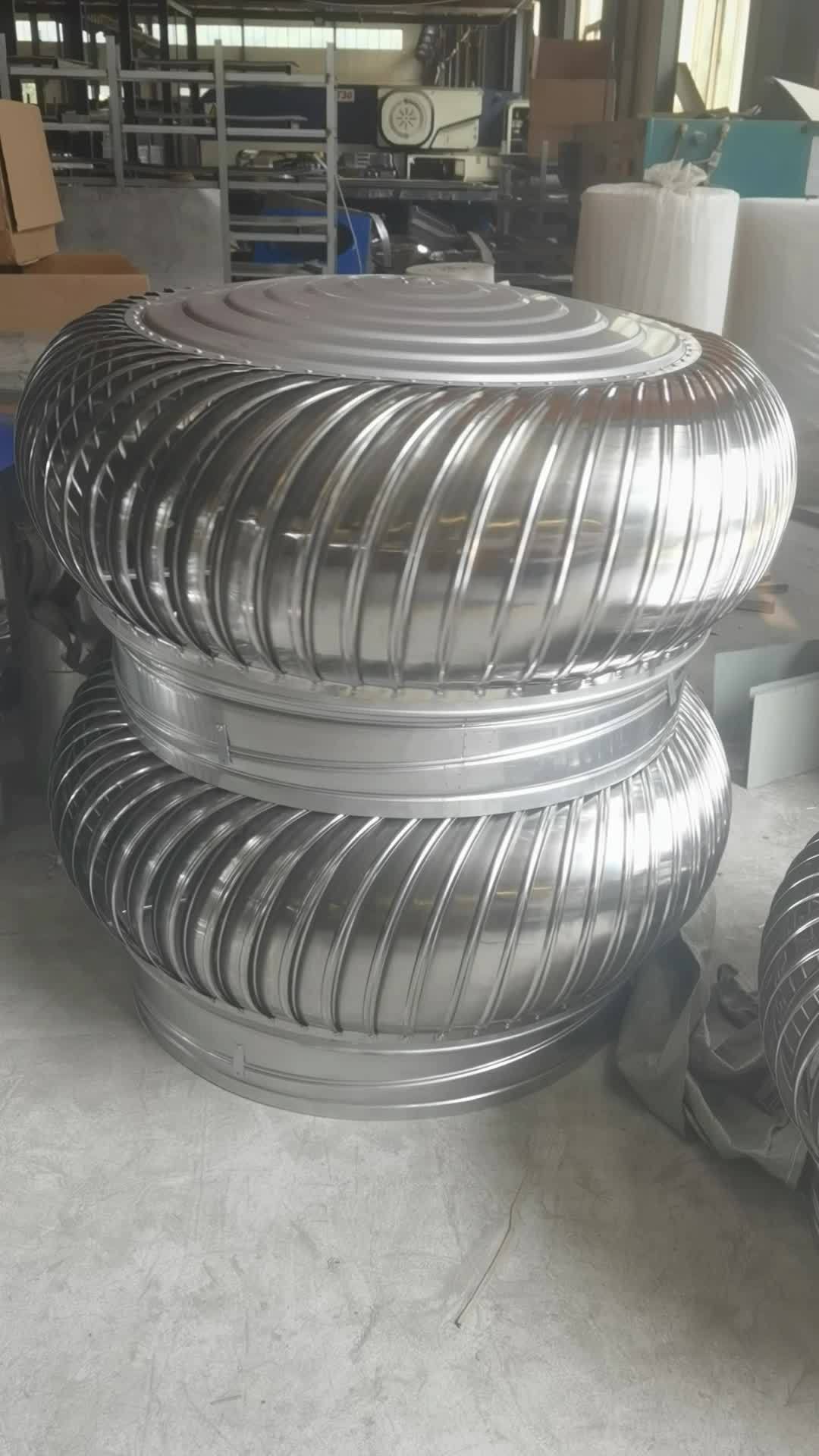 无动力风帽风球屋顶通风器怎么安装
