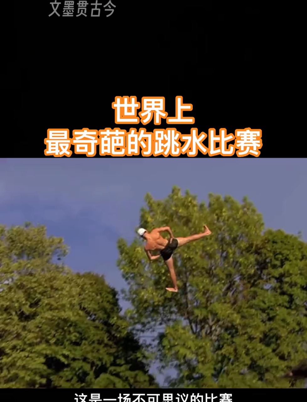 全球最搞笑的跳水大赛,你见过吗?