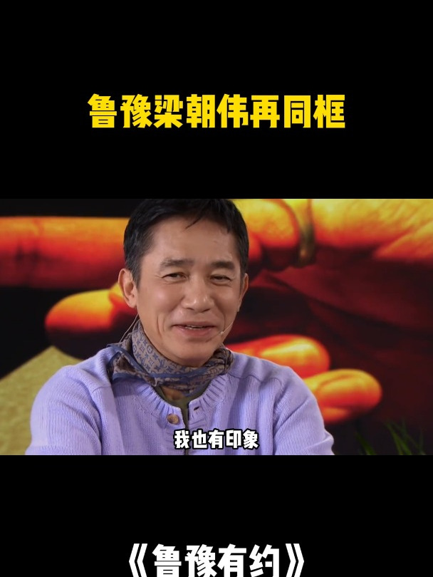 鲁豫有约之梁朝伟!时隔14年,鲁豫梁朝伟再同框