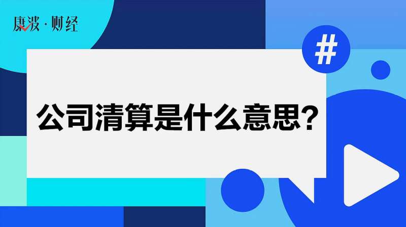 公司清算是什么意思?