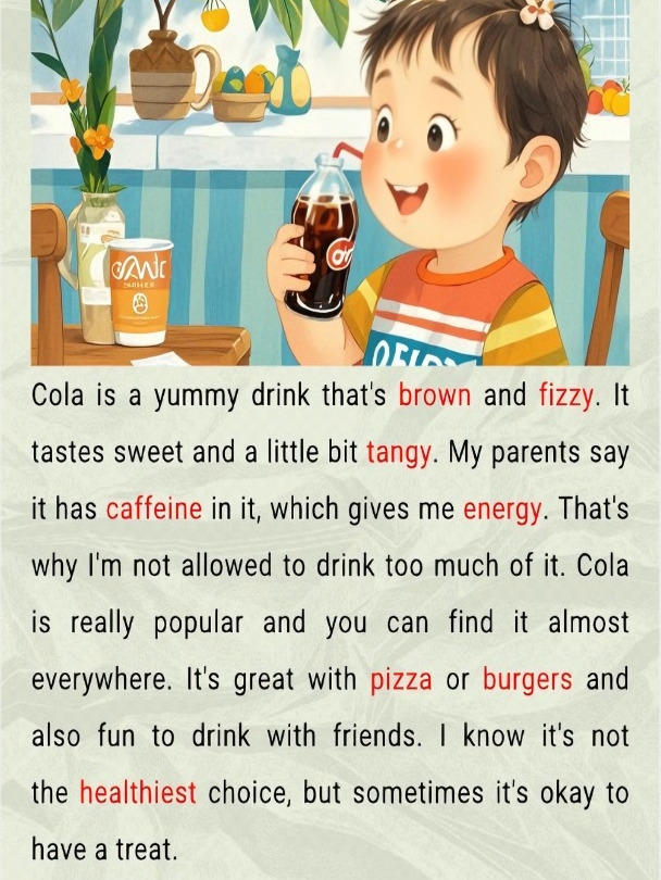 每日英语听读100天挑战打卡|可乐