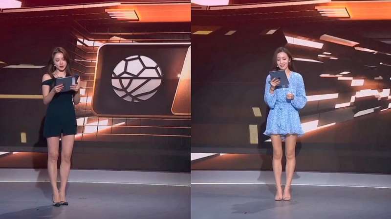 腾讯体育nba最美女主播pk美娜vs佳依