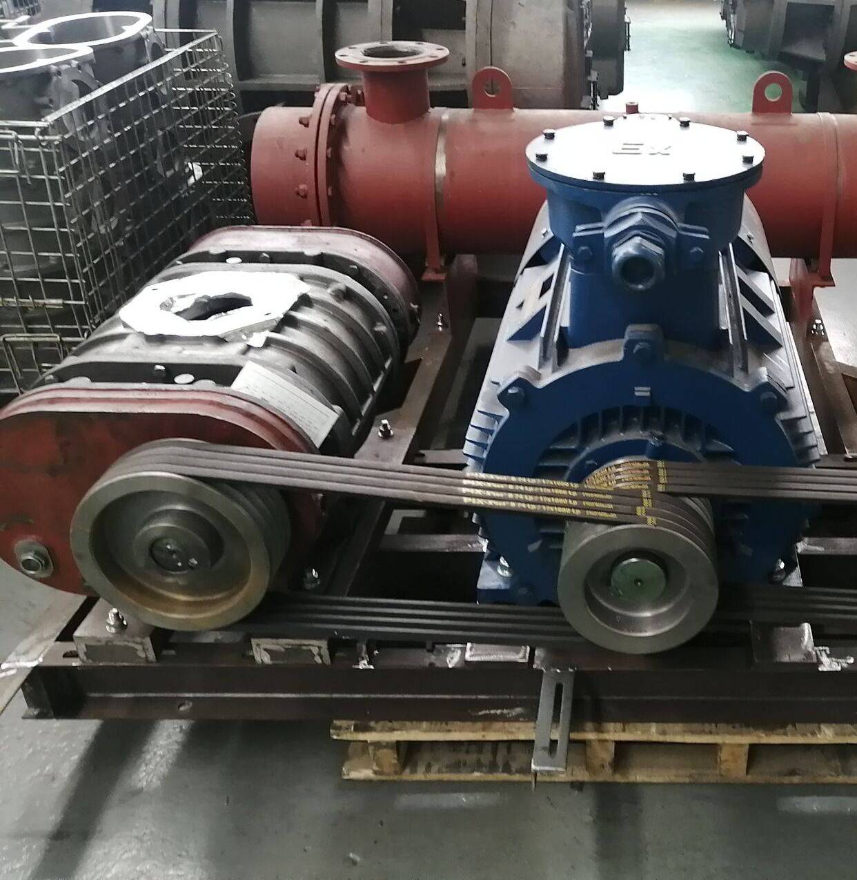 山西省双级串联三叶罗茨鼓风机