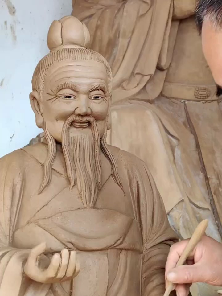 胡老仙翁,传承弘扬中国传统泥塑艺术文化