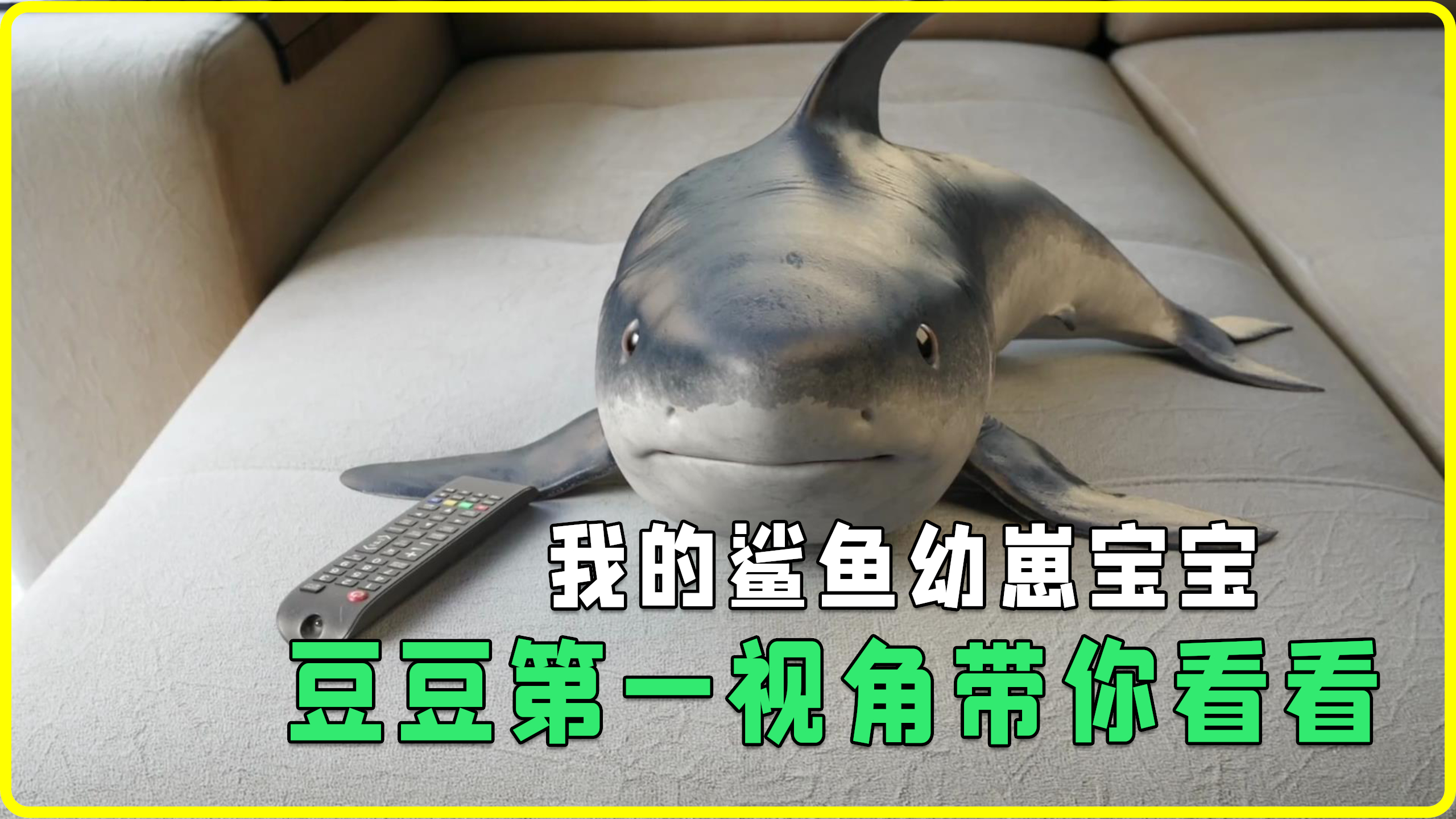 我的鲨鱼幼崽宝宝,豆豆第一视角看看