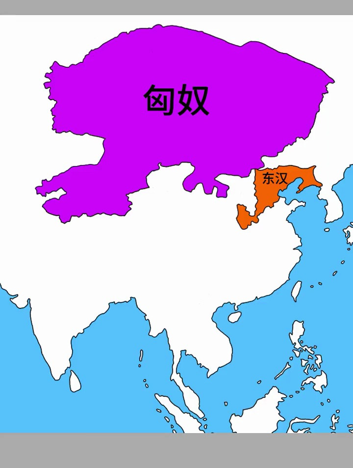 东汉朝疆域图图片