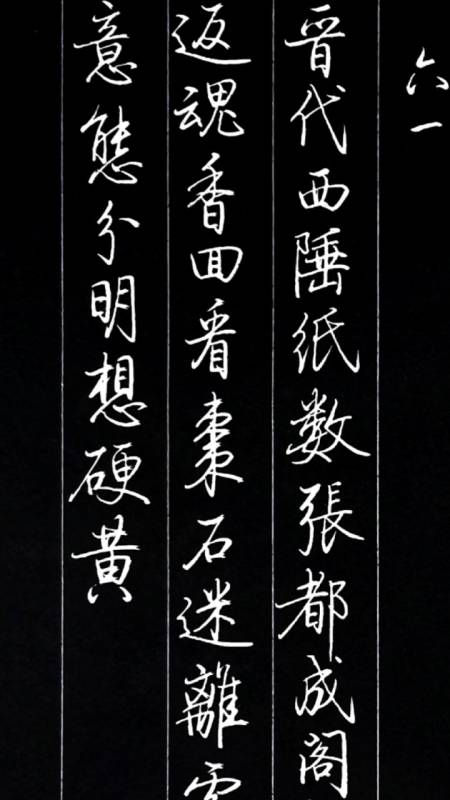 超漂亮的硬笔书法,启功论书诗:晋代西陲纸数张,都成阁帖返魂香