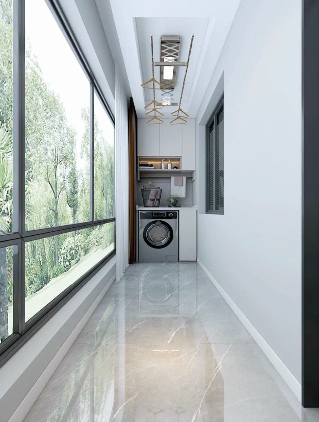 通长阳台设计效果图