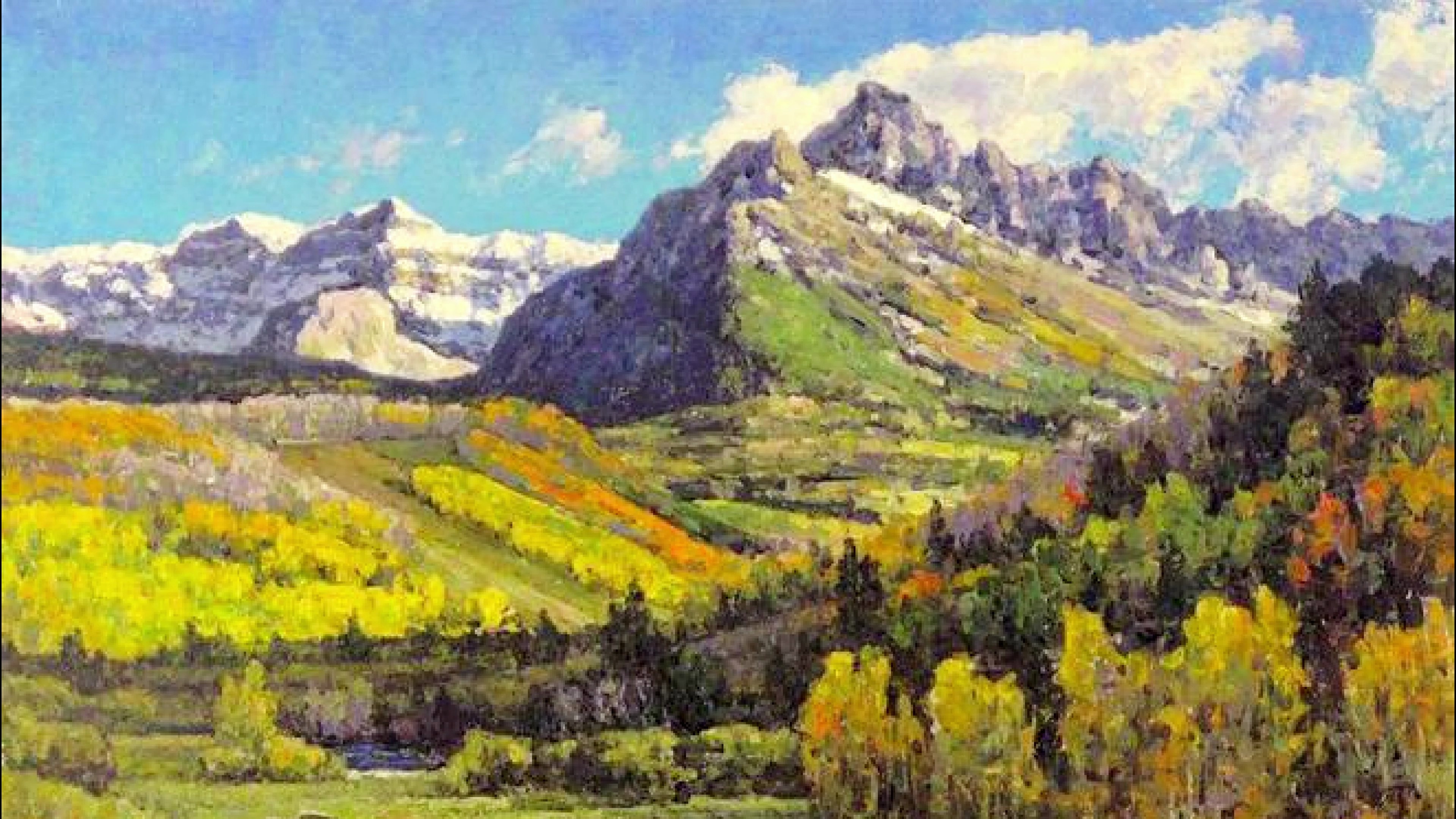 美国油画大师,尼科洛·巴尔坎斯基的风景画!