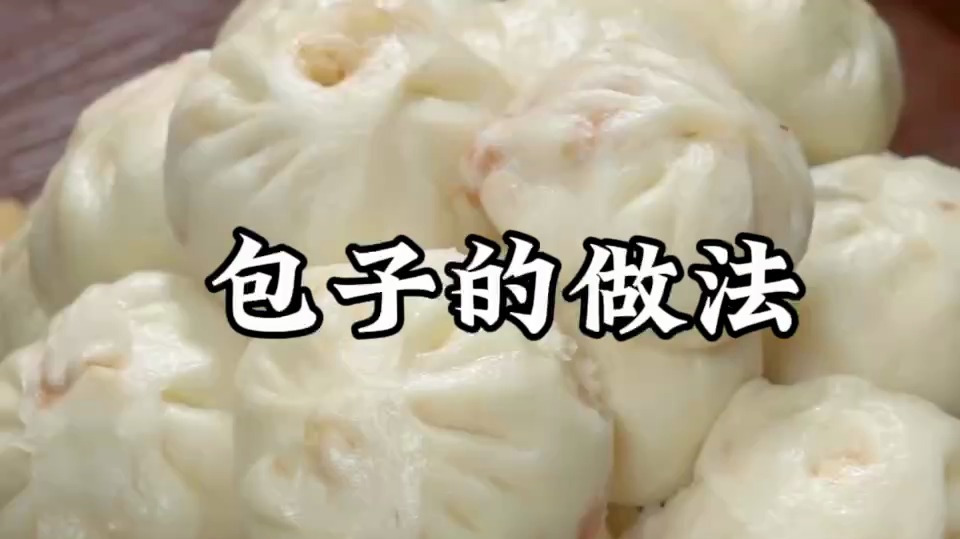 做包子的教程 一招教会你