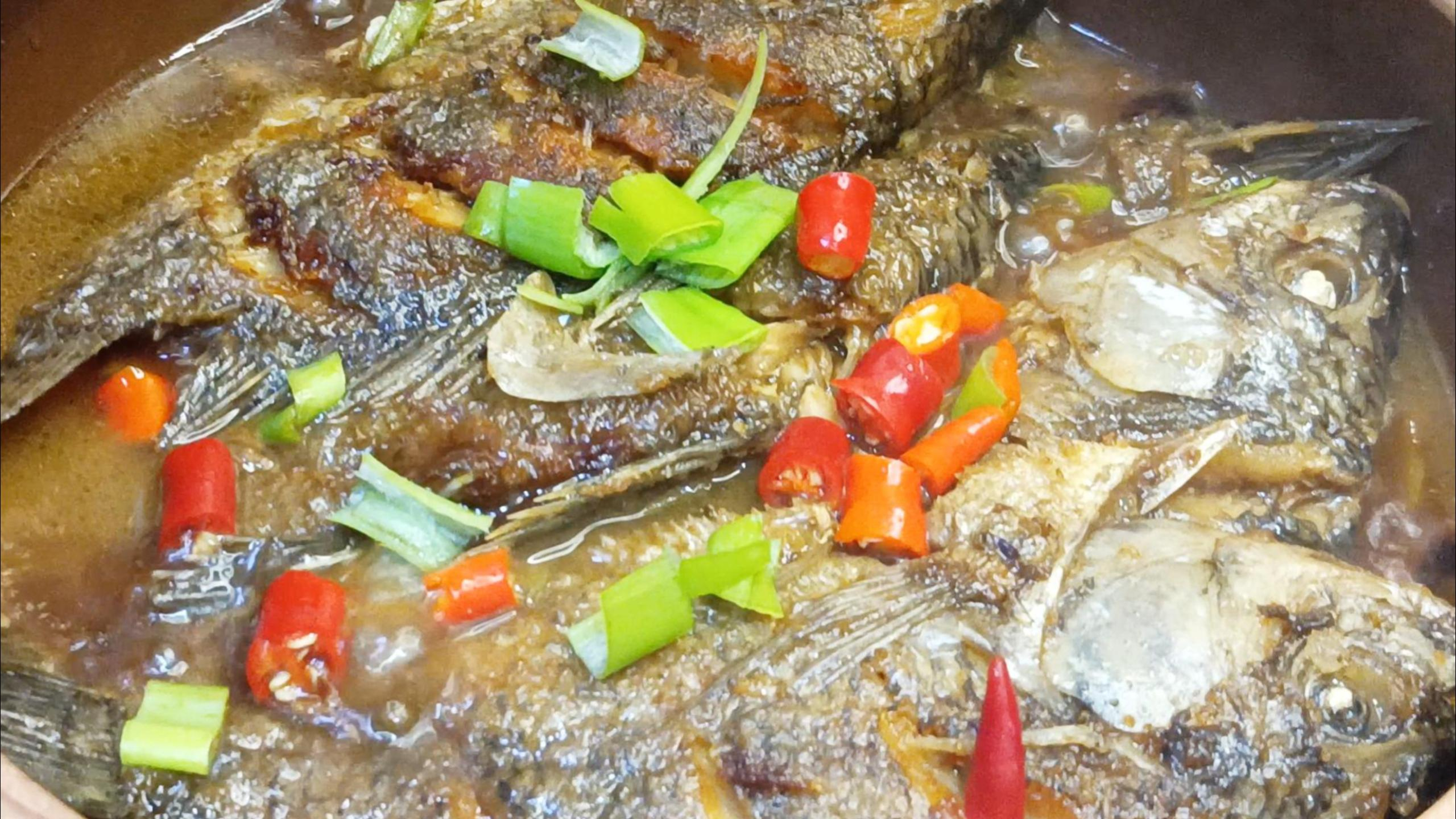 红烧罗非鱼家常版做法,不腥不柴,肉质鲜嫩