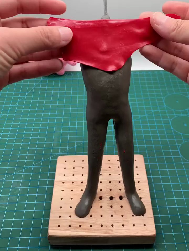手工制作奥特曼,泥人