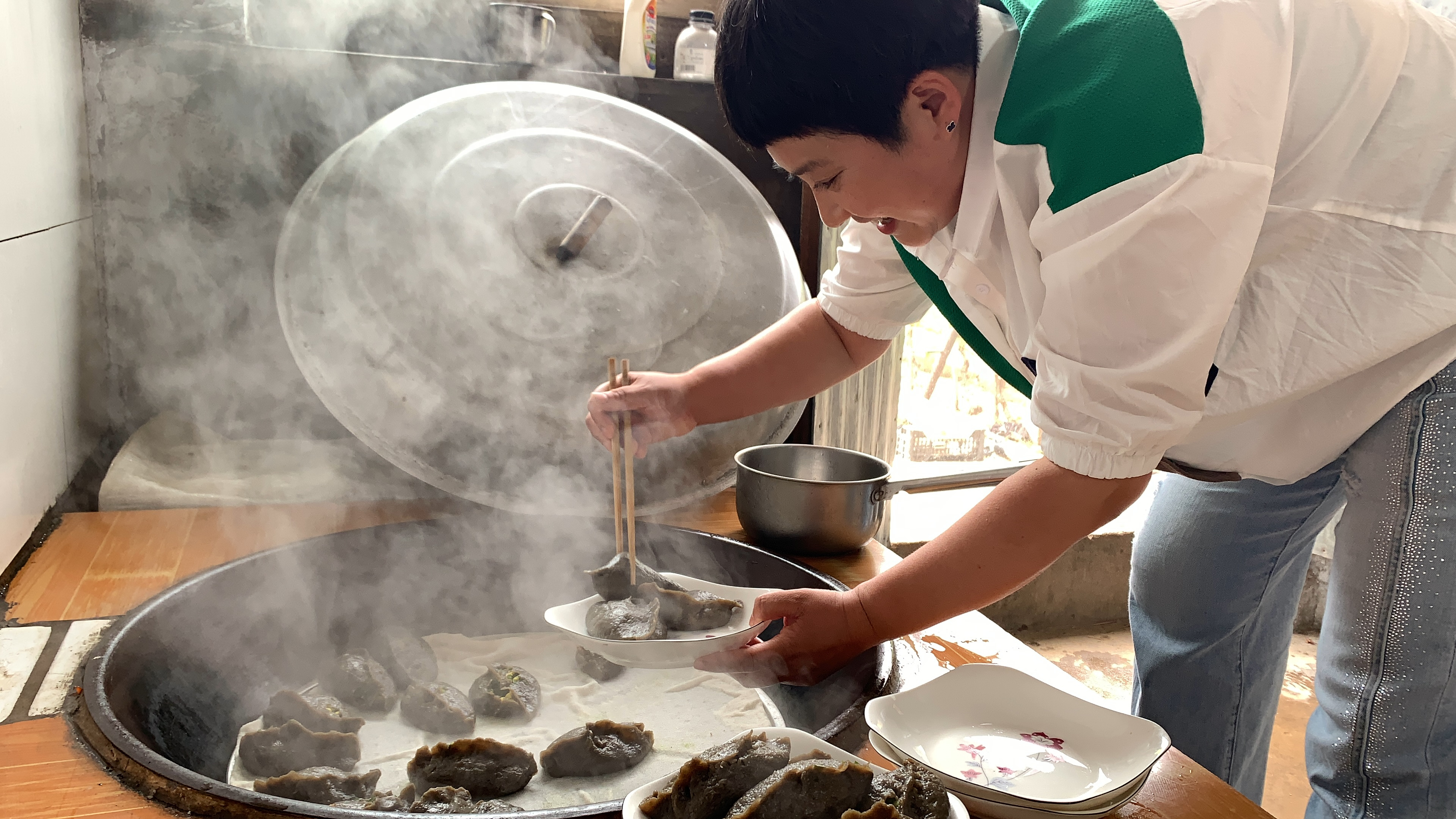经常吃饺子这个面的你吃过吗？皮Q弹馅香，闺女长到18岁第1次吃