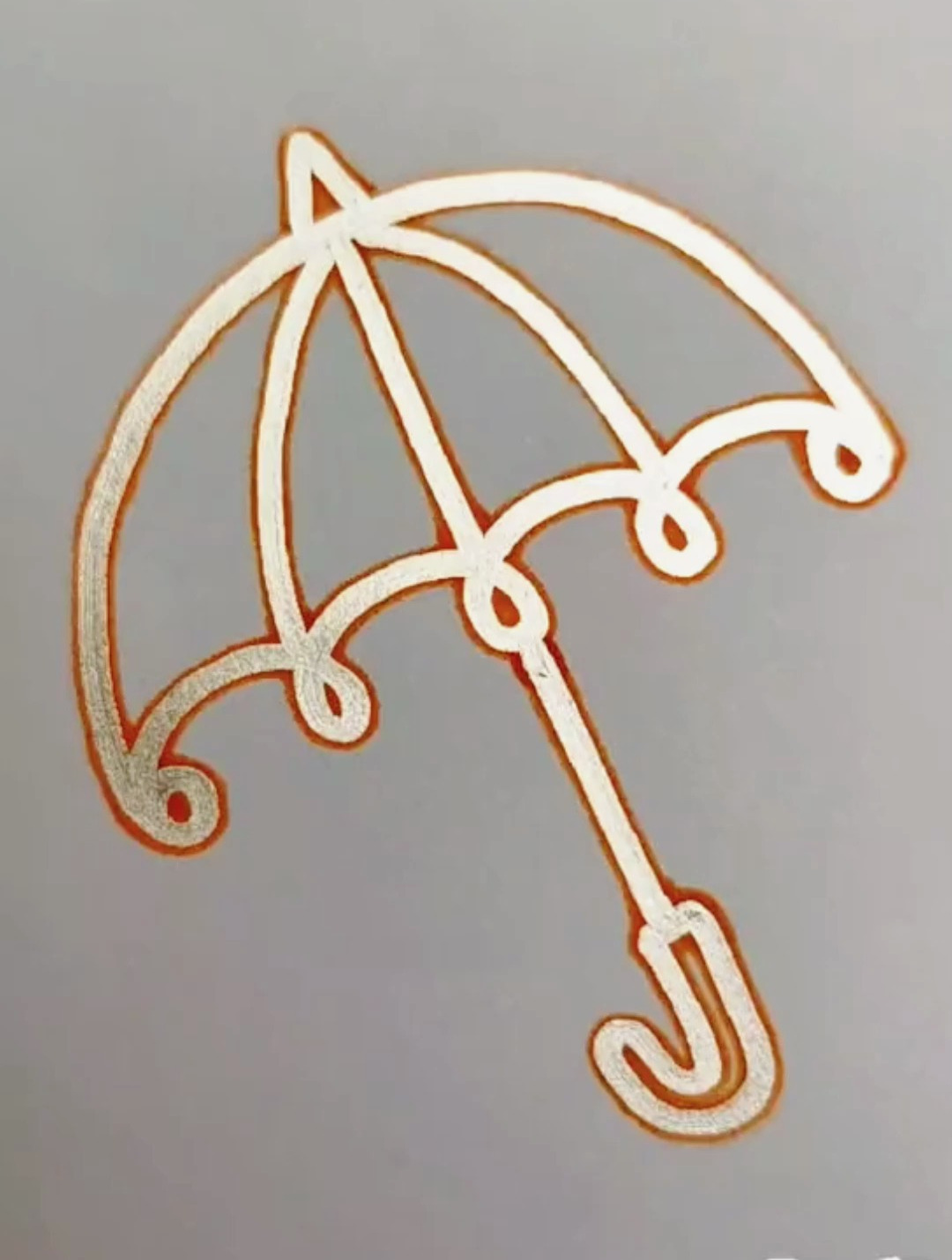 用一条螺旋线画遮阳伞,是不是很简单