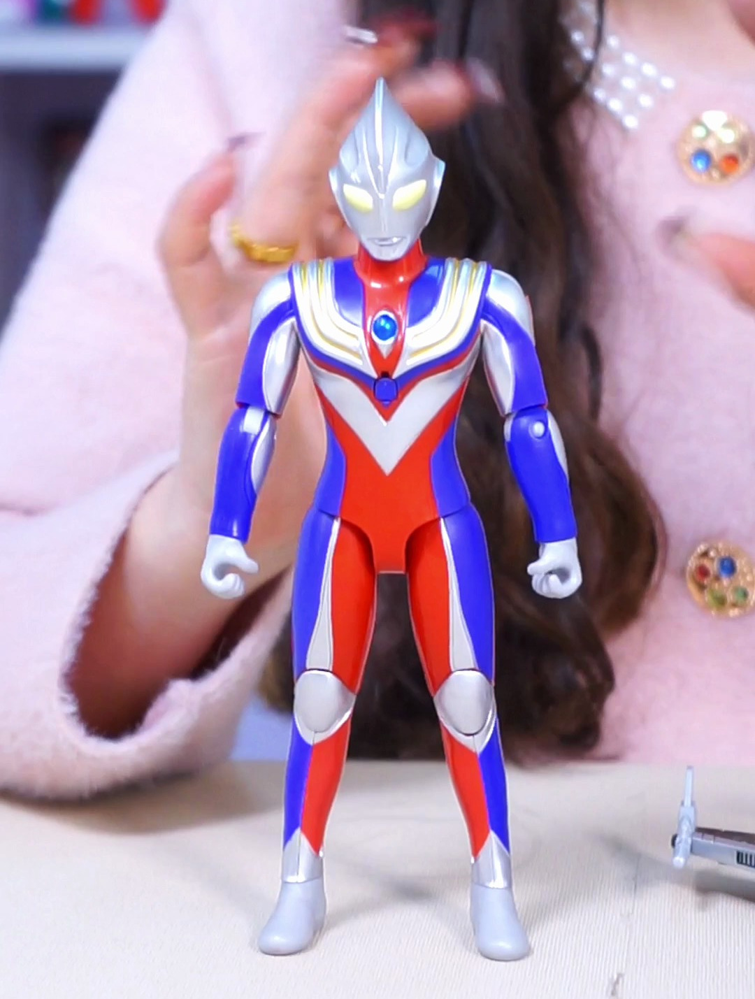 奥特合体之迪迦奥特曼玩具,一次就能得到两个玩具 奥特曼玩具