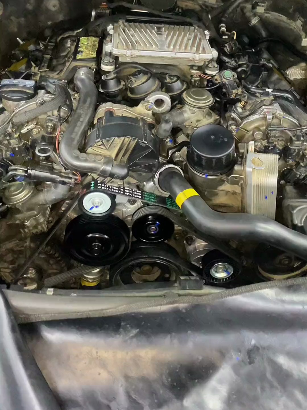 分享奔驰r272发动机冷启动异响,你们遇到过吗