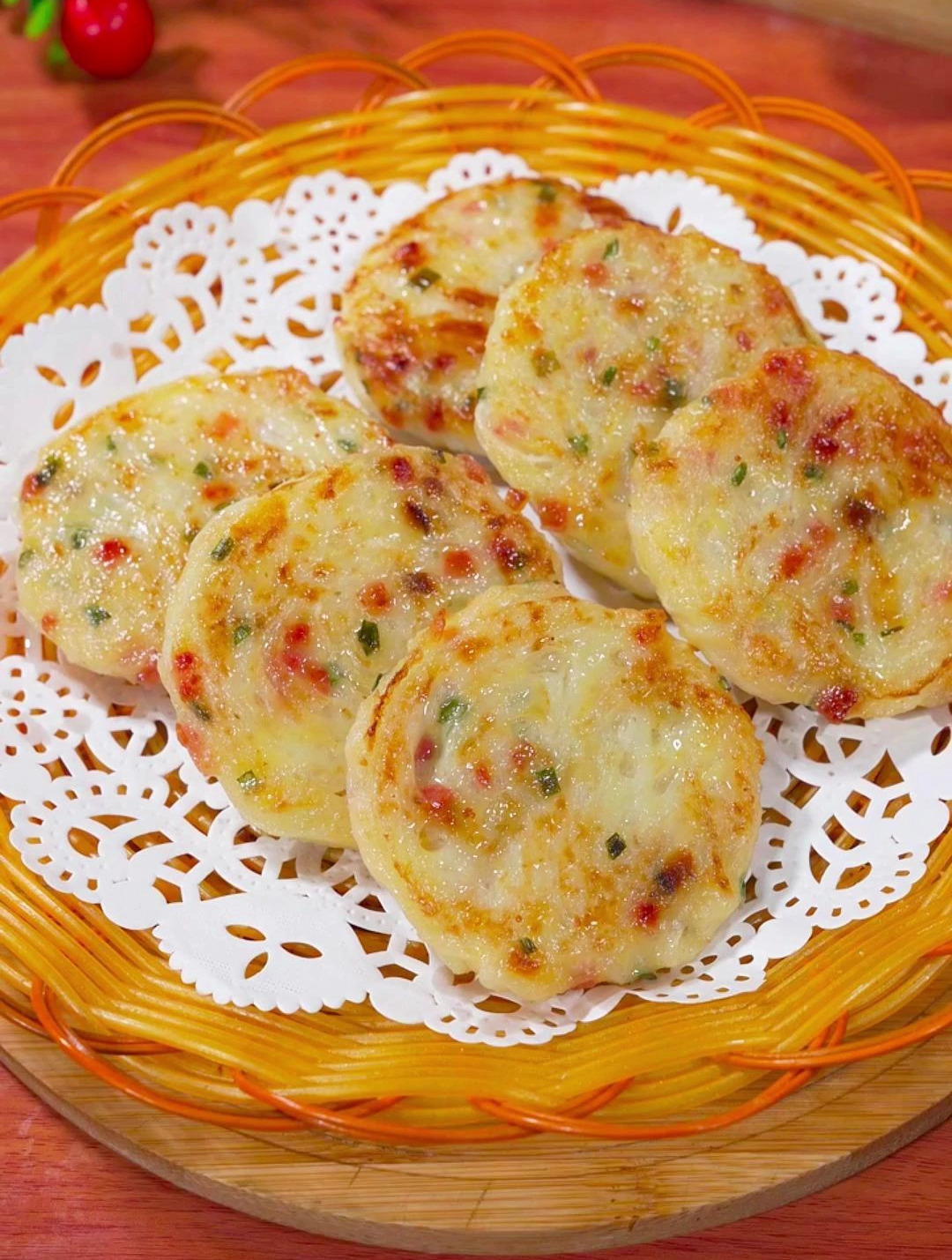 这个季节的萝卜做成萝卜丝饼外酥里糯
