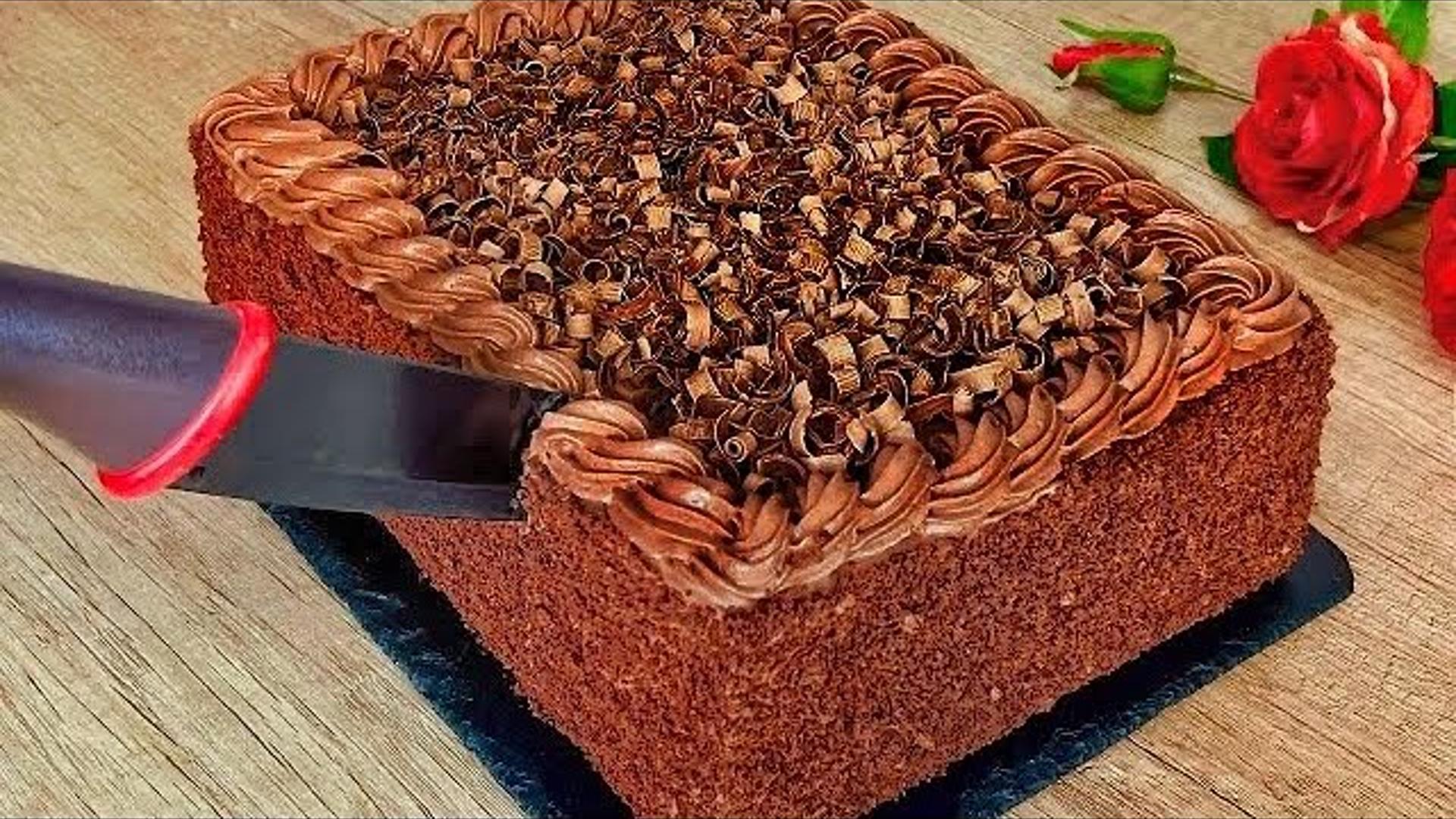 60分钟搞定巧克力蛋糕!精致且非常美味。简单的食谱