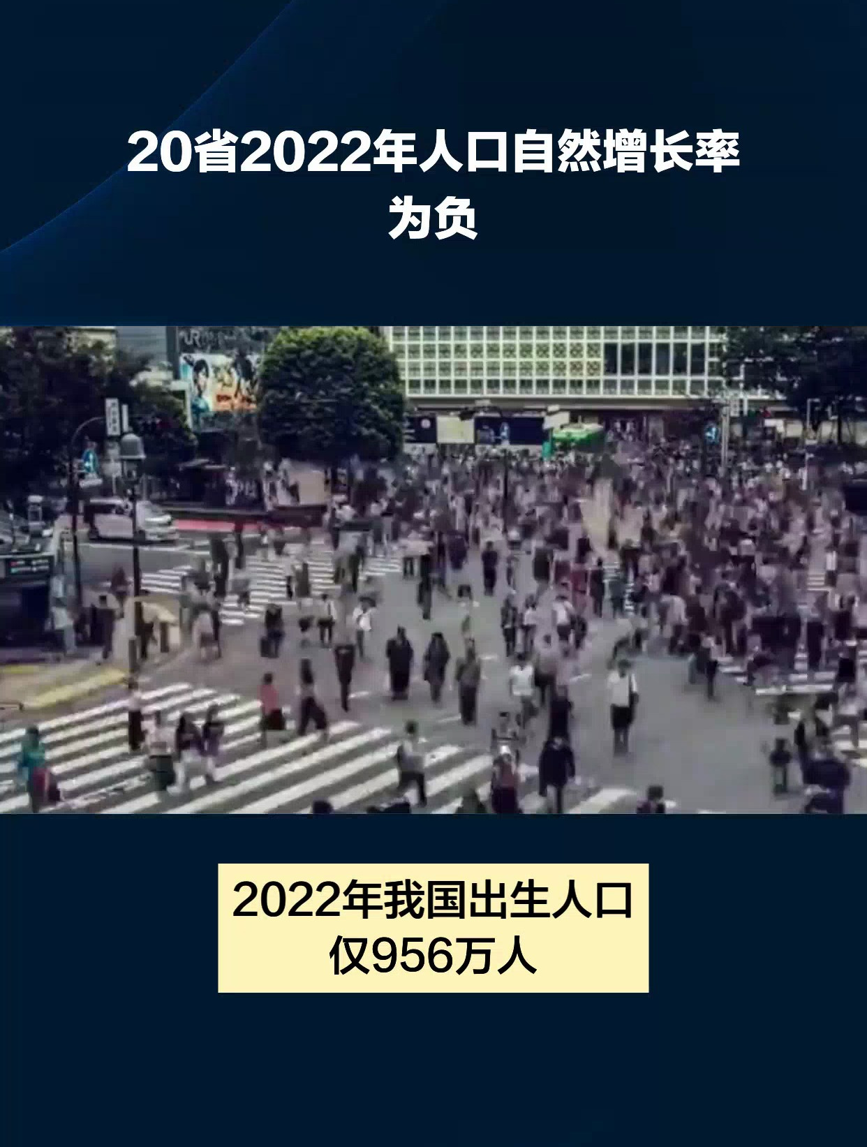 20省2022年人口自然增長率為負