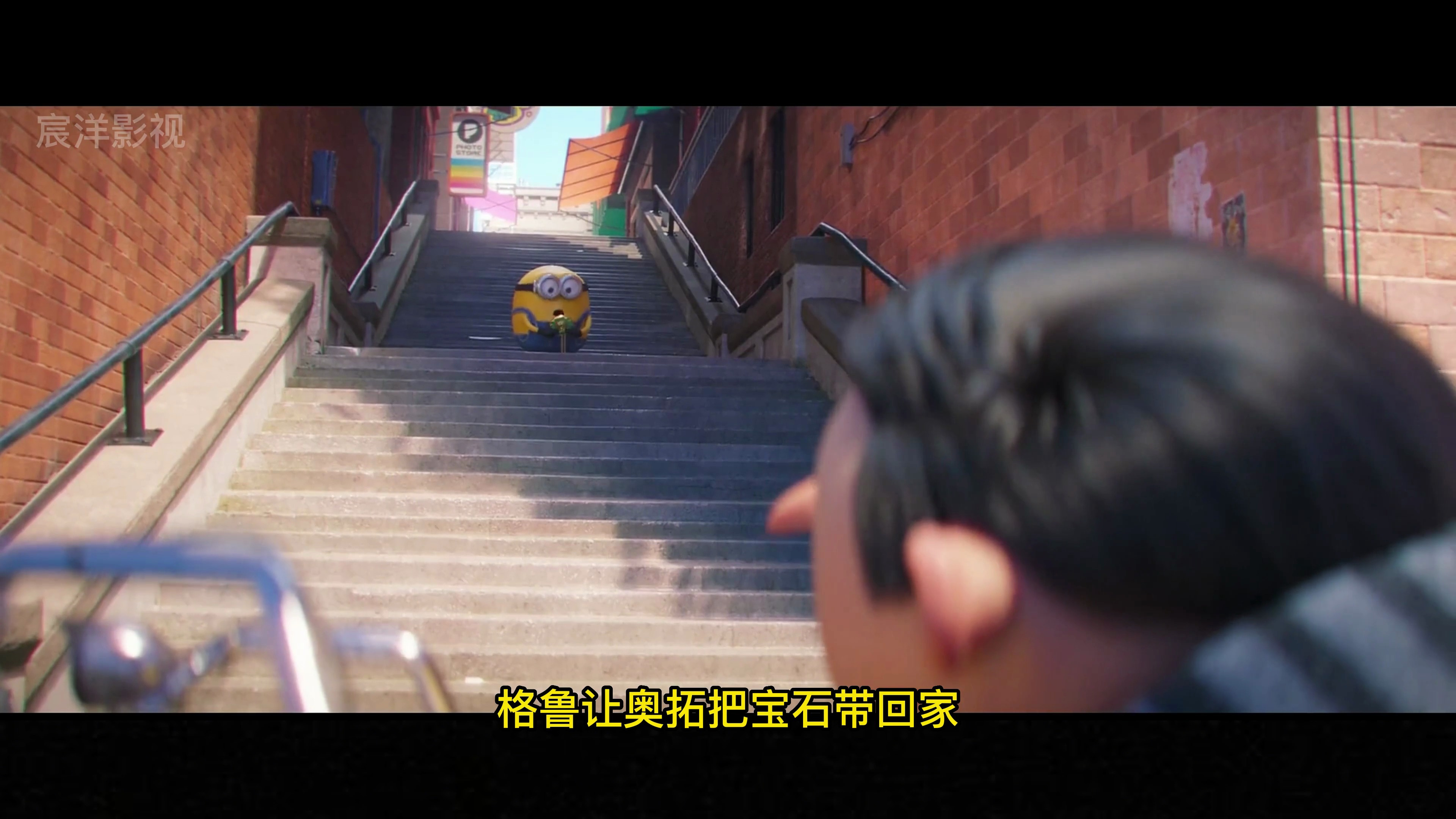 轻松热闹呆萌的小黄人,从头到尾插科打混,搞笑不断_1