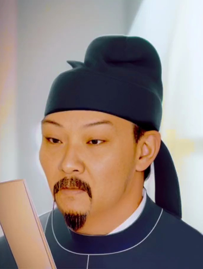 人工智能复原历史人物画像用中古汉语拟音朗读李白的《将进酒》