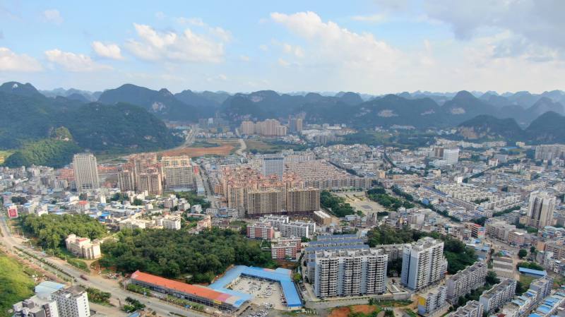 广西边境城市的大新县,这个县城很有生机,未来发展不容小觑,旅游,旅途