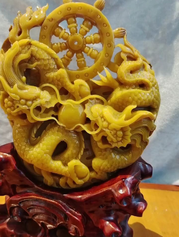 玉石雕刻成品摆件欣赏