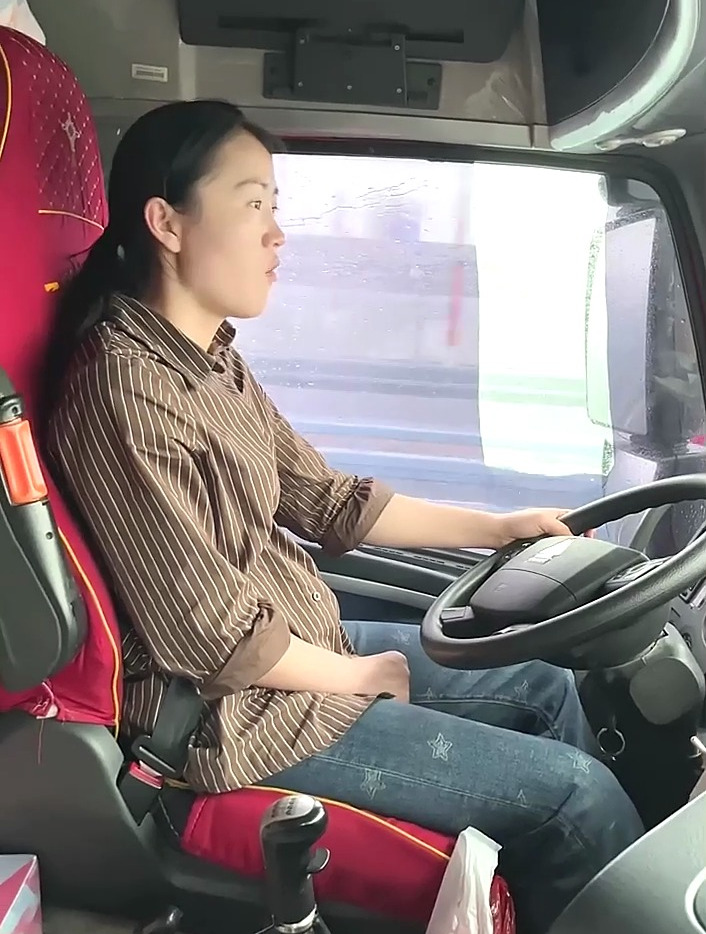 卡车女司机的日常,我不是女强人,如果有的选