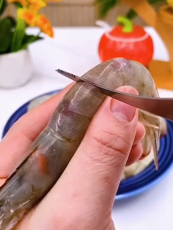 去虾线剥虾壳神器开虾背挑虾线工具家用厨房专用虾刀吃虾工具