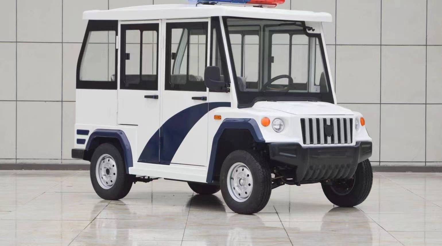 绿色守护者,电动巡逻车维护社会秩序