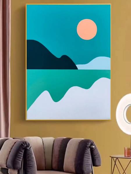 这么简单的装饰画,手残的兄弟姐妹一起来画吧