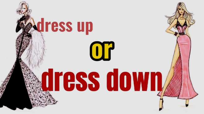 [图]「词汇扩充」我知道你学过dress up,但你知道dress down么？