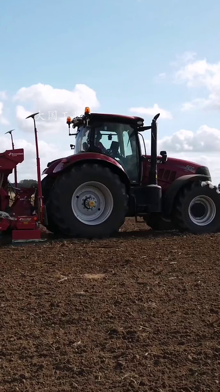 凯斯puma2004拖拉机,cvx无级变速,一代经典造型