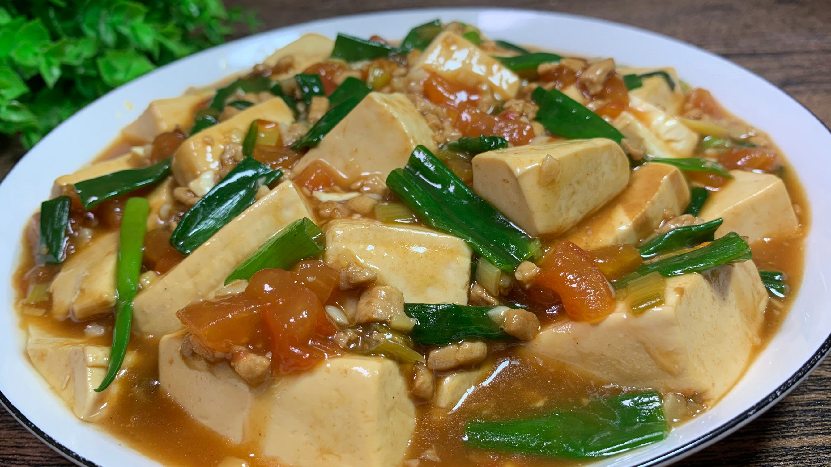 家常豆腐最好吃做法,比麻婆豆腐还简单,上桌后一大锅米饭不够吃