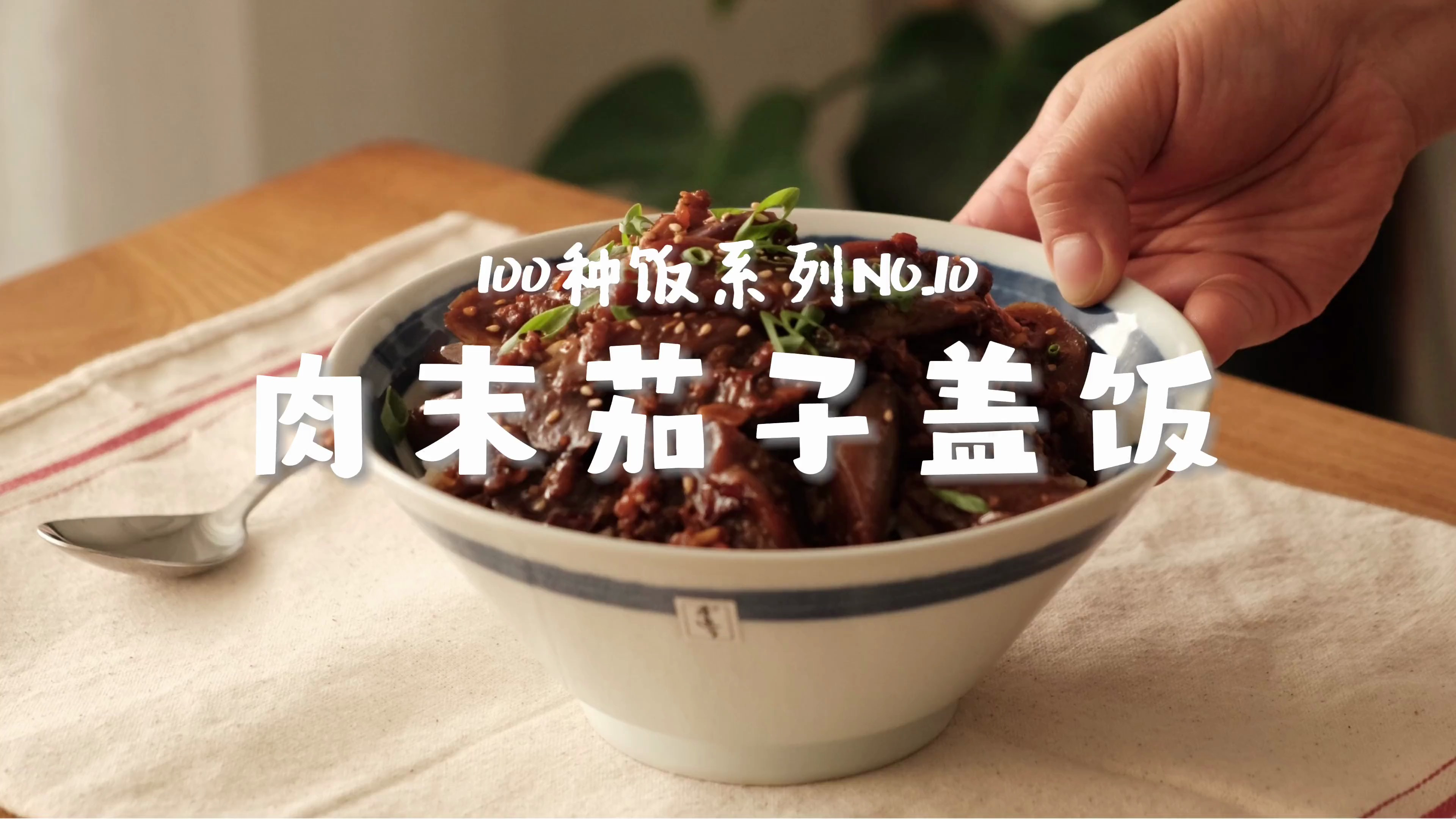 肉末茄子盖饭|带你吃遍100种饭