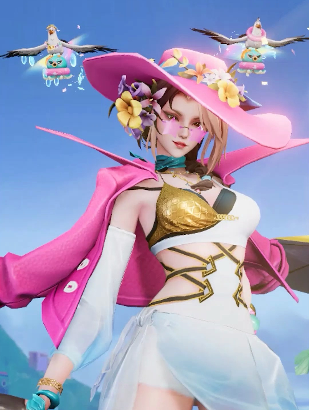 王者米莱狄完美假期新皮肤:女王范十足,机械仆从变螃蟹管家