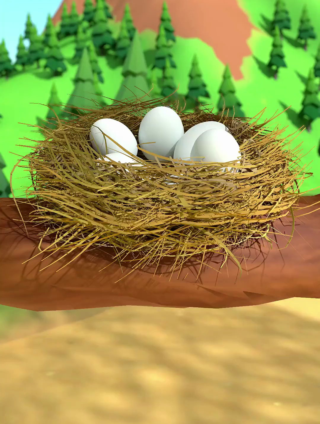 发现了一窝鸟蛋等等怎么是老鹰蛋啊-度小视