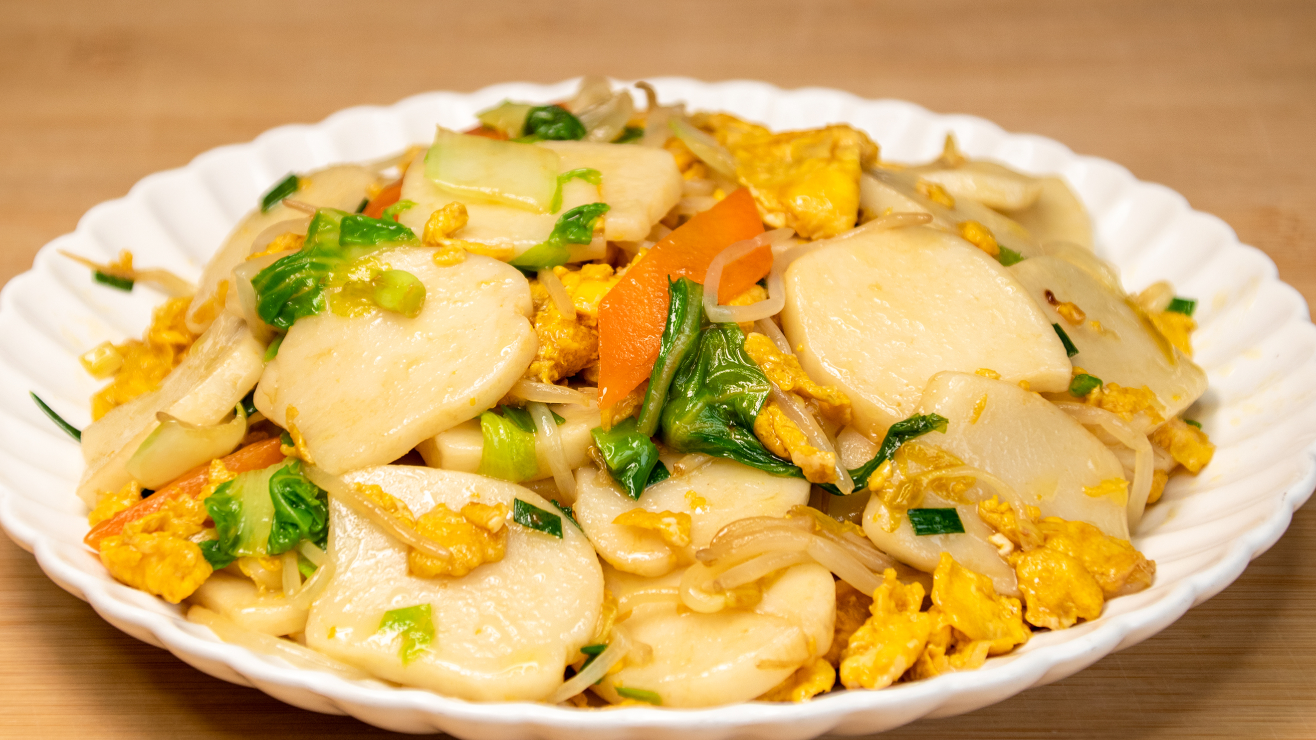 年糕我就喜欢这样吃，做法超简单，软糯劲道又好吃，年货必备