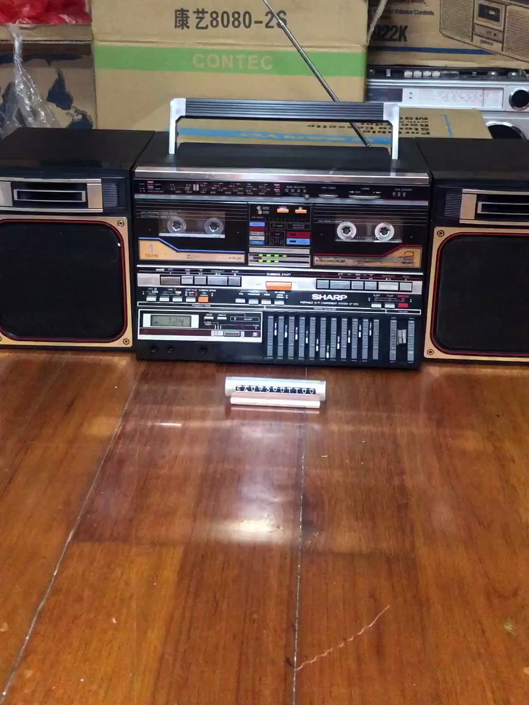 正宗sharp夏普gf-900收录机(国组)