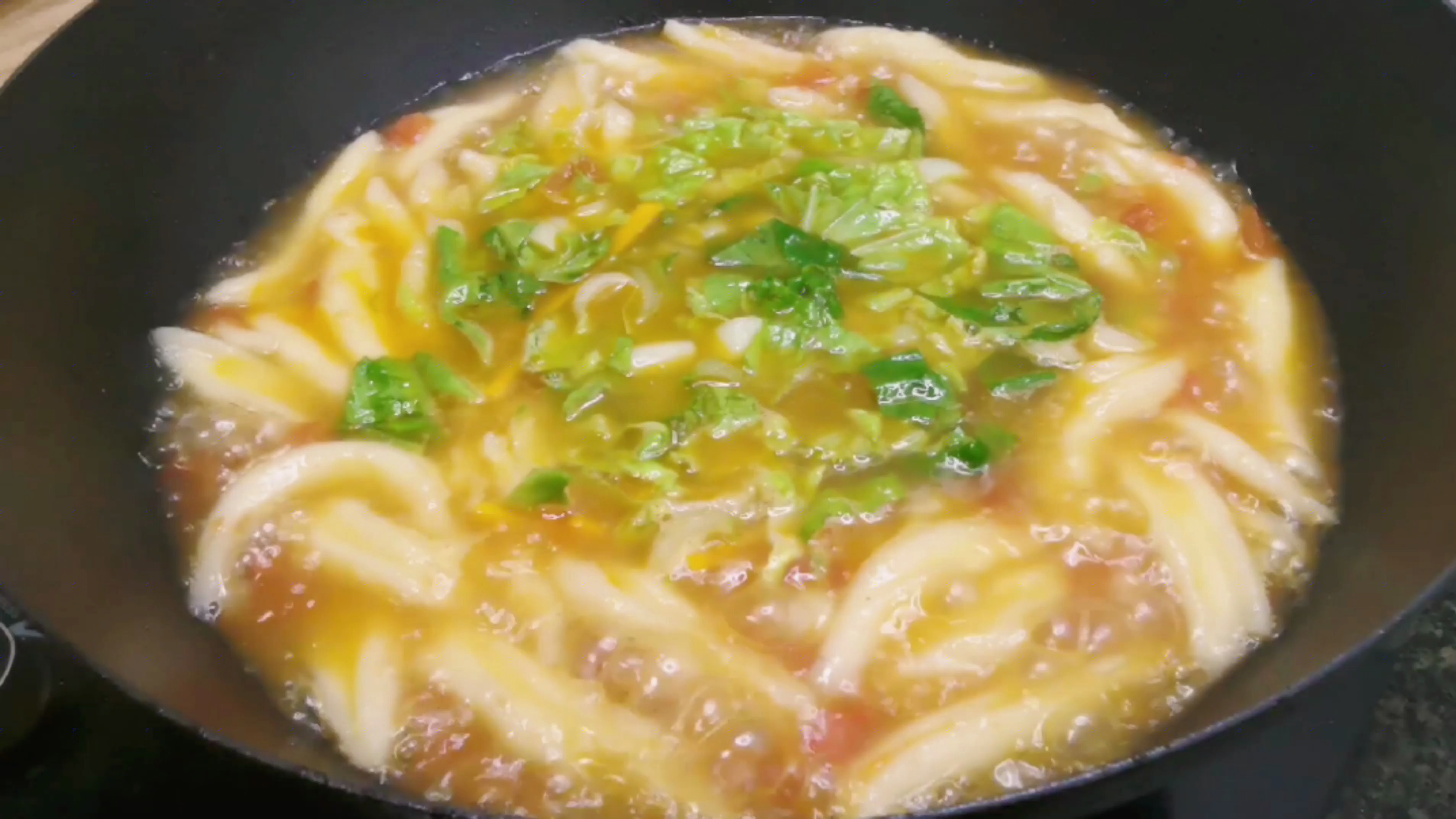 饭店里的面疙瘩为啥这么好吃,这一步很关键,弹性好不粘牙