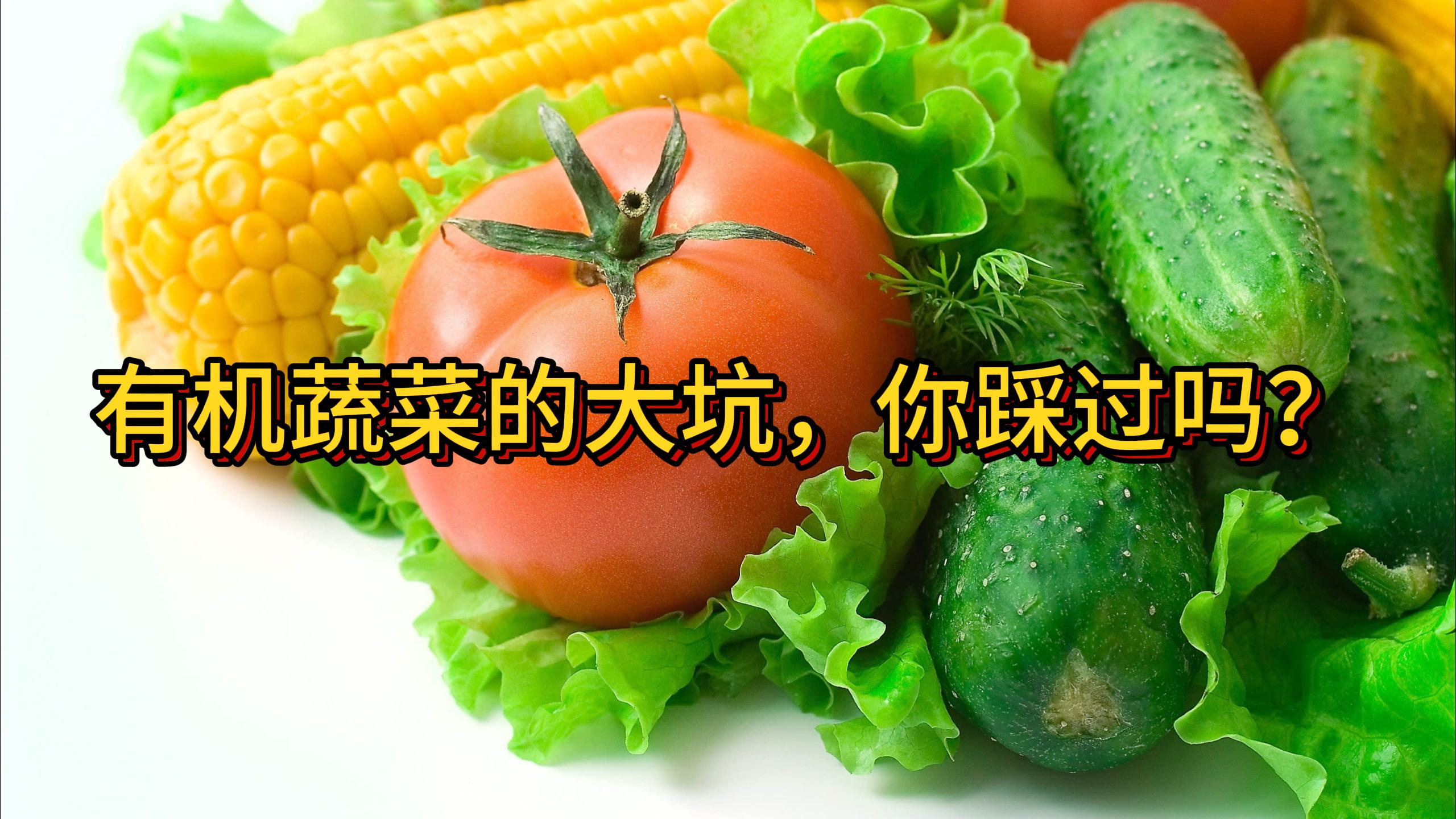 有机蔬菜的大坑,你踩过吗?一起来看看怎么回事