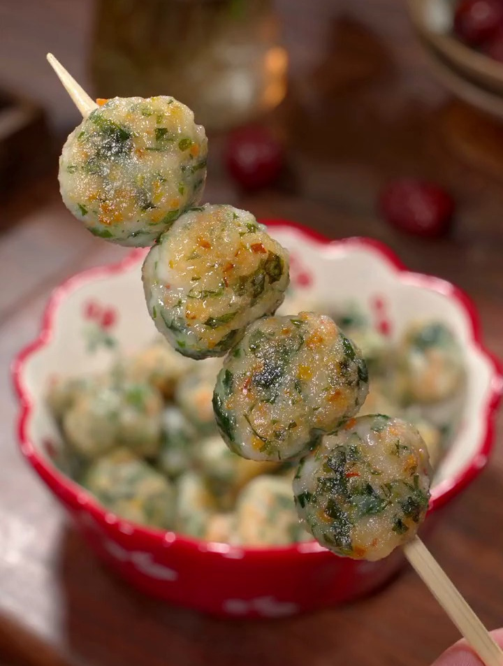 裙带菜虾丸,软嫩鲜香,非常好吃-度小视