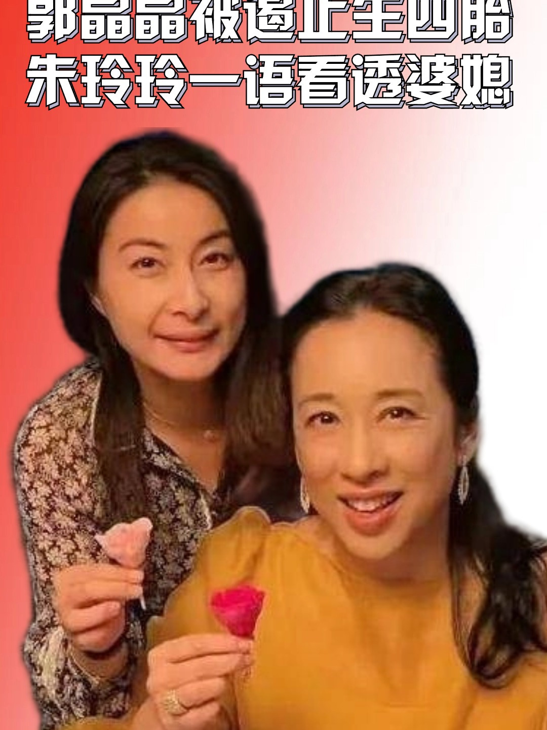 豪门也嫌孩子多?被遏止生四胎的郭晶晶,朱玲玲一语看透婆媳关系