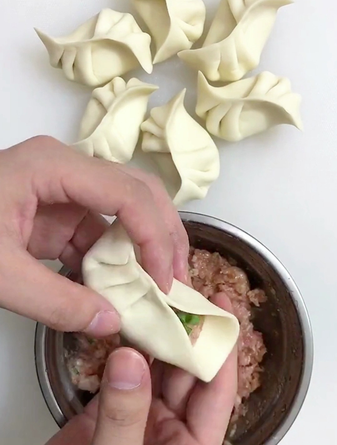 花样包饺子教学,你学会了吗?-度小视