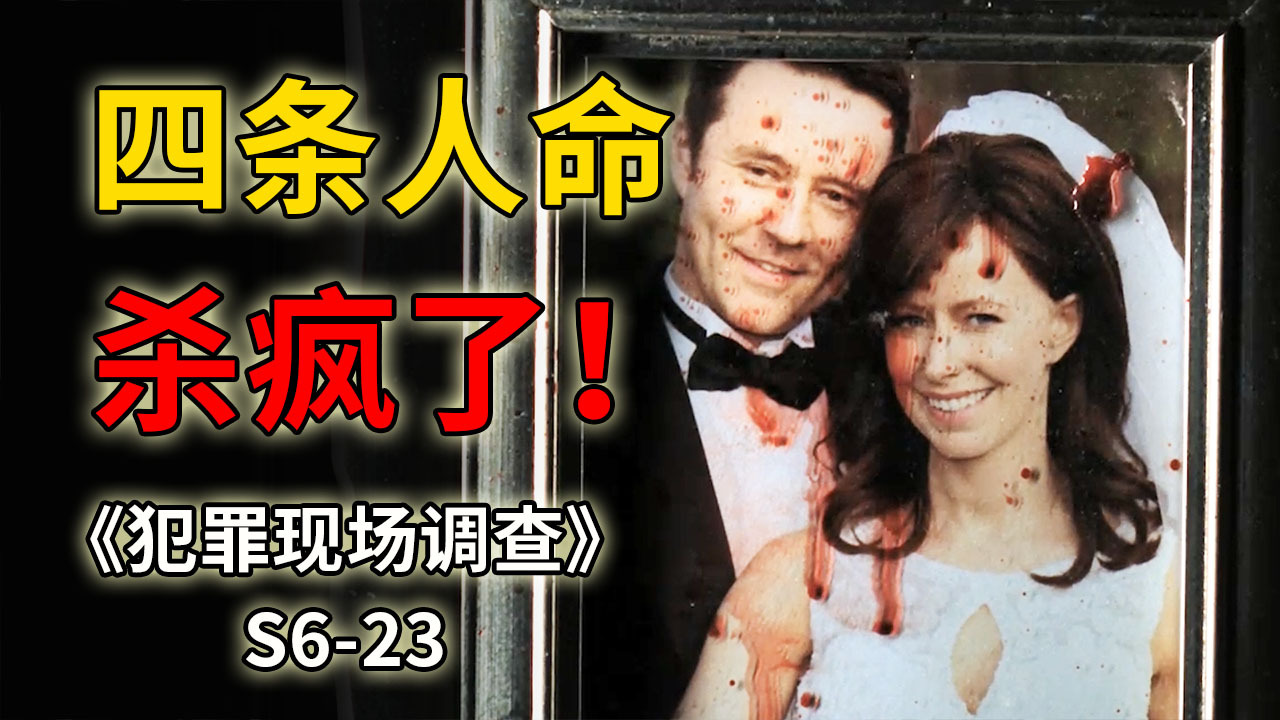 老婆跑了！升职无望！疯狂男子生活不顺连杀四人泄愤！《CSI》