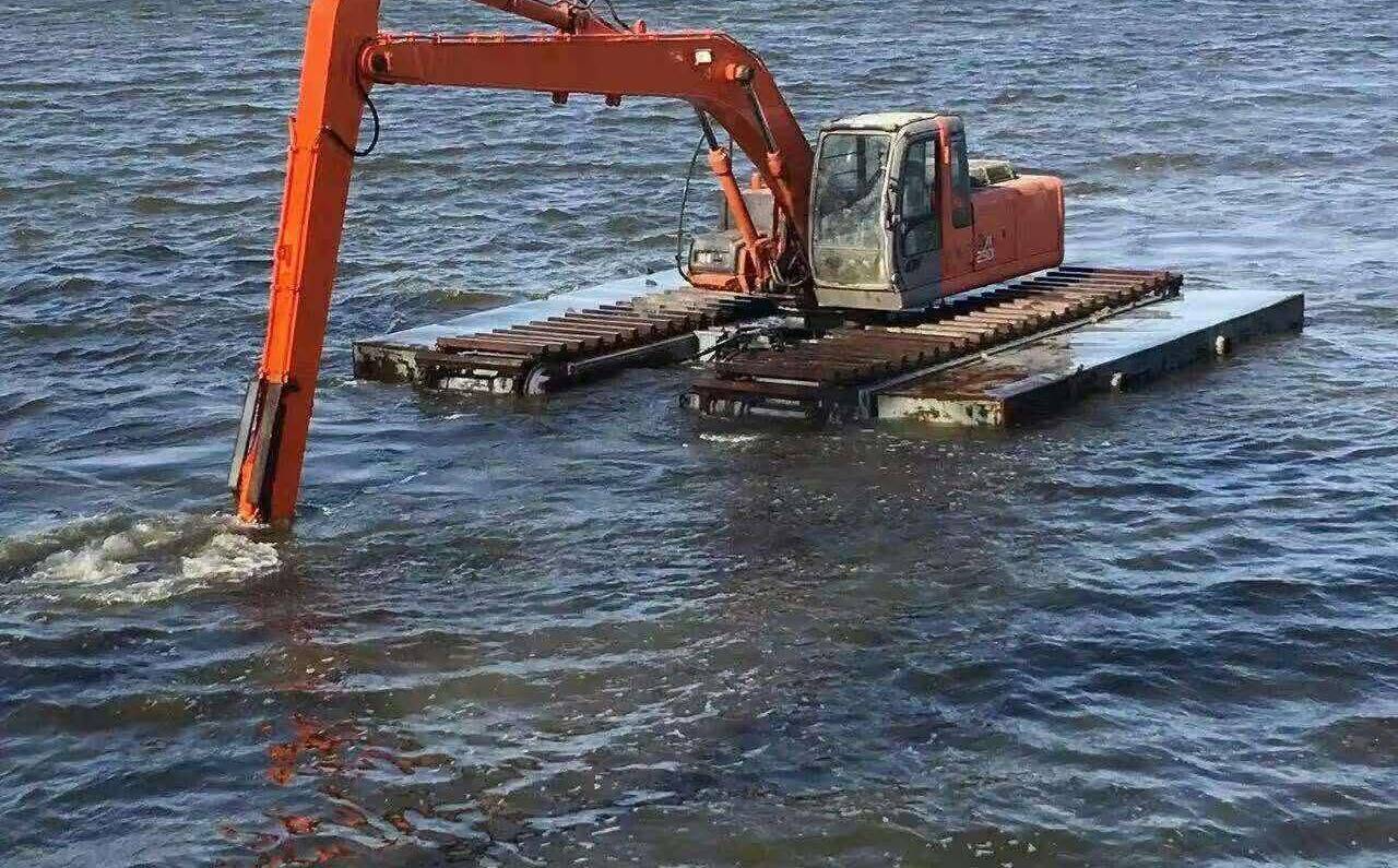 水上浮船挖掘机有什么功能