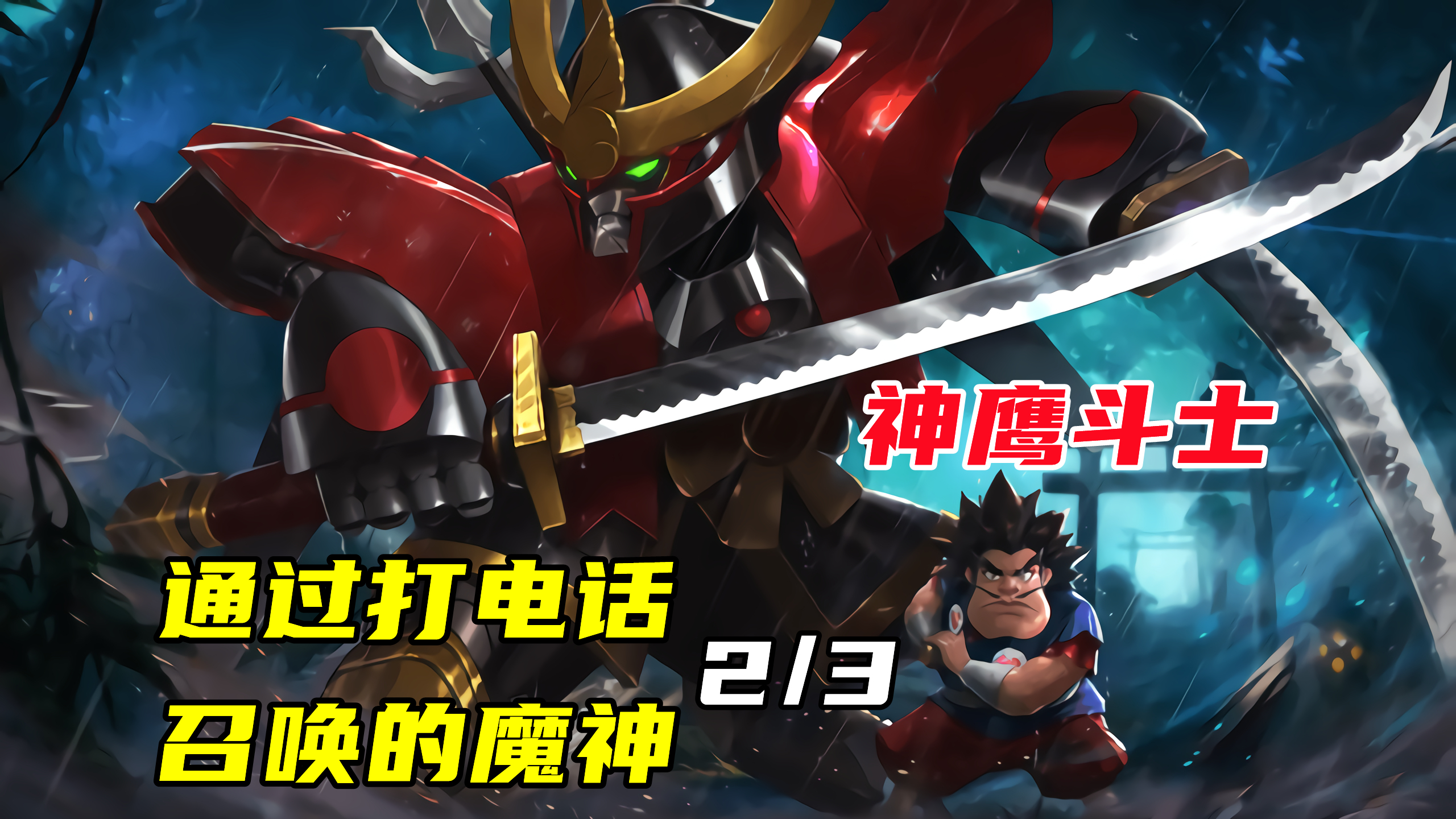 神龙斗士:双龙魔球,电话魔神?